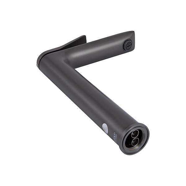 Смеситель для раковины Qtap Presto высокий QTPRE269GRP45582 Graphite - Фото - 3
