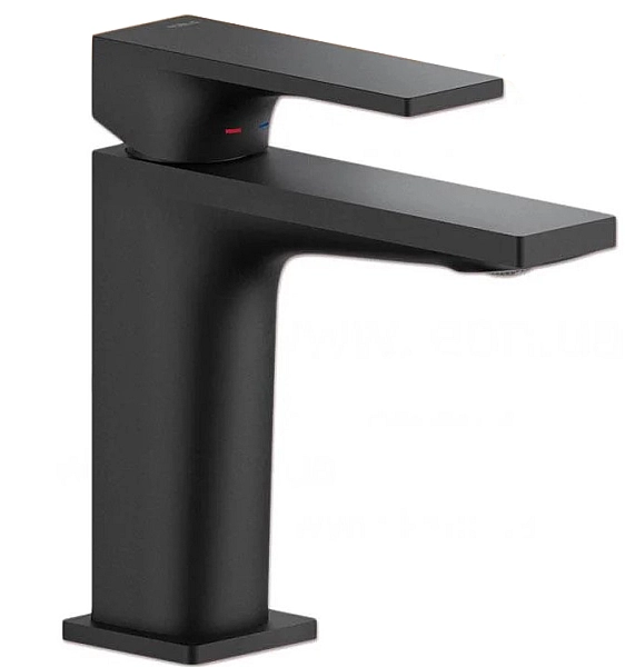 Змішувач для умивальника Seven Velvet Black (SE124118-2BM), Nobili