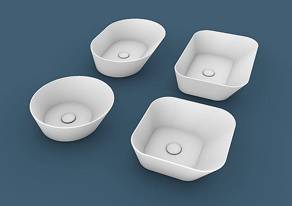 Умивальник WA 03 Wave (WA03WM) White matt, SIMAS - Фото - 2