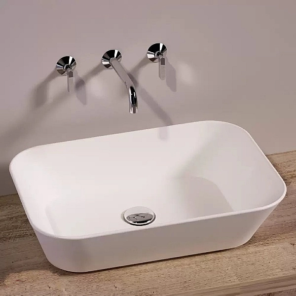 Умивальник WA 04 Wave (WA04WM) White matt, SIMAS - Фото - 2