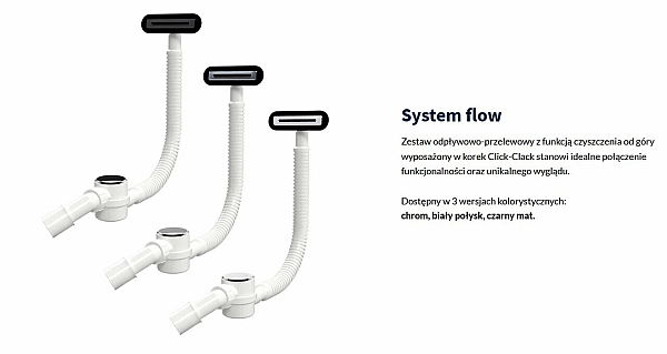 Сифон для ванни Flow ARIN.FLOW.CR RADAWAY - Фото - 2