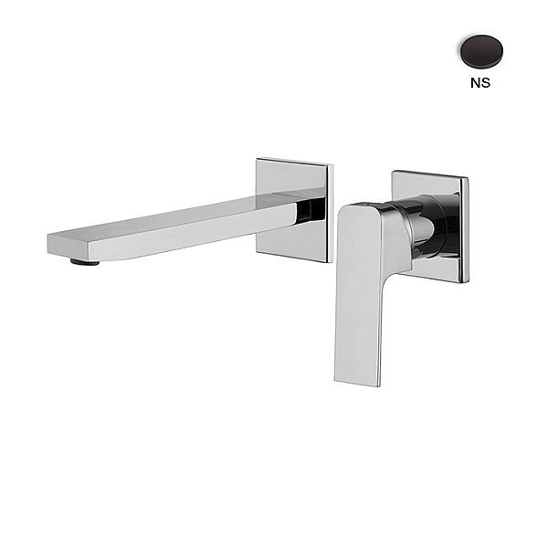 Змішувач для умивальника 200 мм Fit Black matt (F3391NLX8NS) Fima