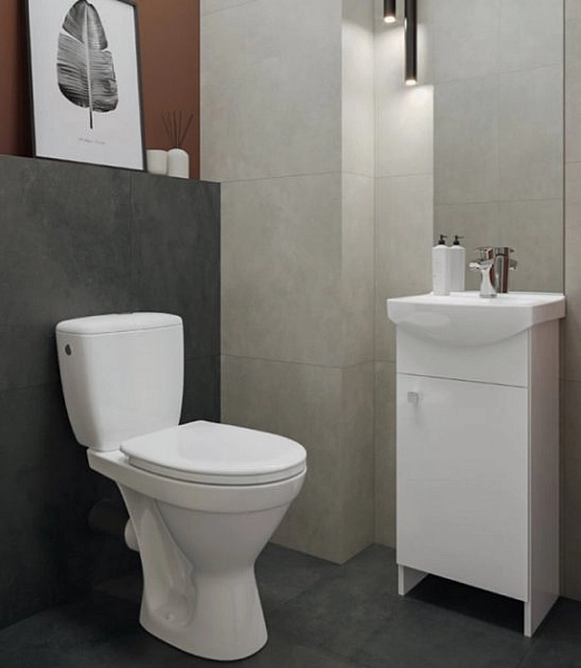 Компакт Cersania 704 SimpleOn 011 з кришкою дюропласт soft-close (CCKZ1015011894) Cersanit - Фото - 2