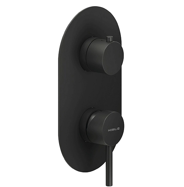 Змішувач для душу Live Velvet Black (WE81102-TBM), Nobili