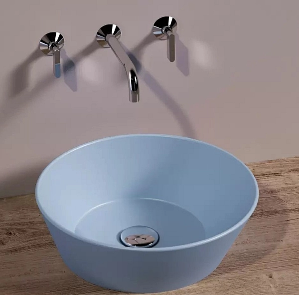 Умивальник WA 01 Wave Pervinca matt SIMAS
