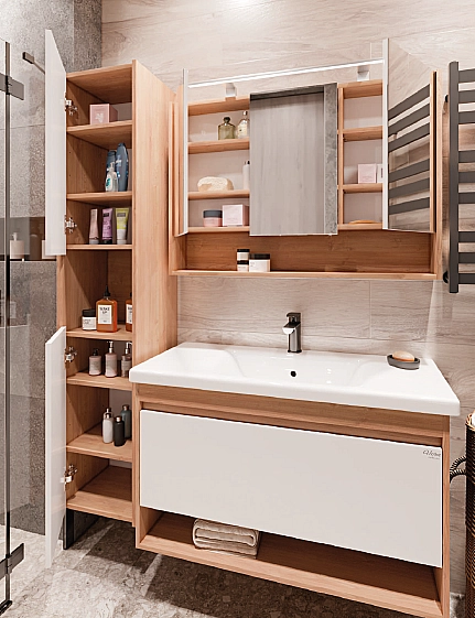 Пенал Silvia 170 Oak matt RADAWAY - Фото - 2