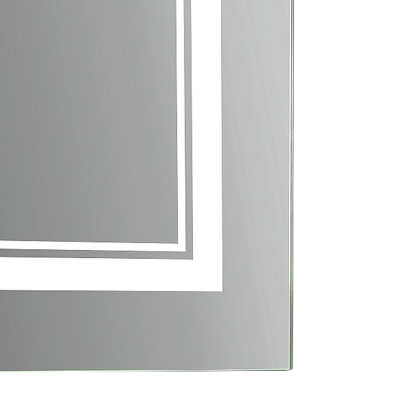 Зеркало Qtap Cardinal 1000х700 с LED-подсветкой Touch, с антизапотеванием, с диммером, рег. темп. цвета (3000-6500K) QT0478C10070 - Фото - 9
