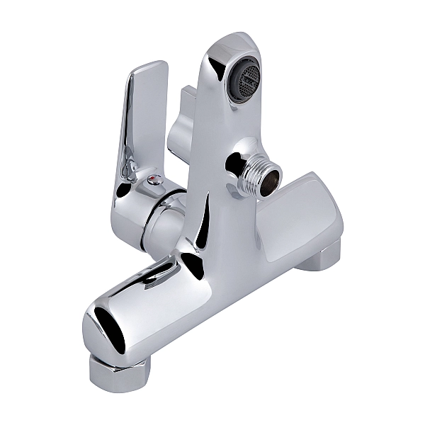 Змішувач для ванни Qtap Leo New (з душовим гарнітуром) QTLEO259CRM45563 Chrome - Фото - 3