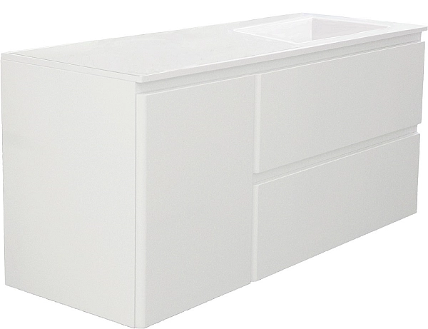 Шафка під умивальник Jassel права 1200 White Air-Line