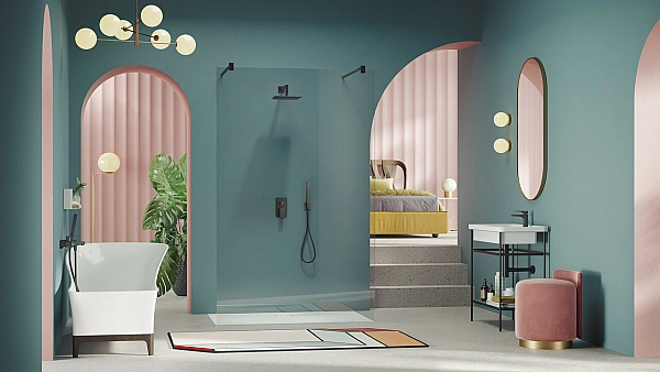 Змішувач для душу Seven Velvet Black (SE124100-EBM) Nobili - Фото - 2