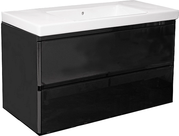 Шафка під умивальник Jassel чорна 1000 Air-Line