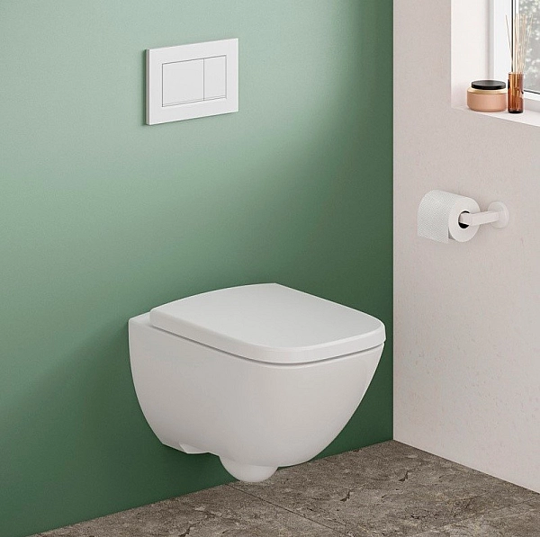 Унітаз підвісний воронкоподібний з кришкою soft-close Modo Rimless 502.827.00.1 Geberit - Фото - 2