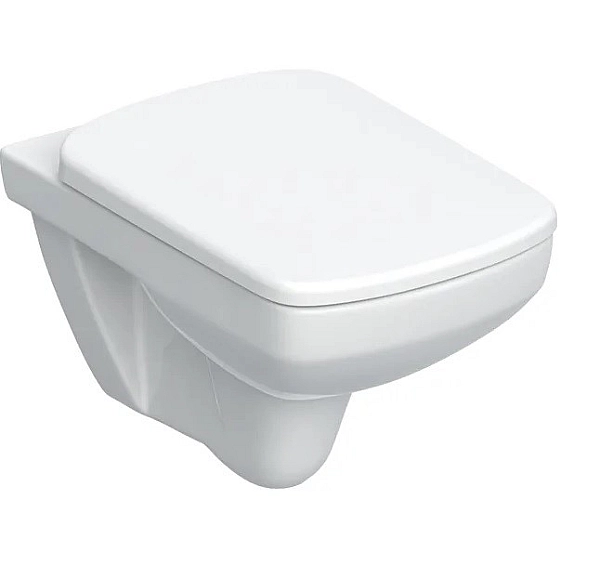Унітаз підвісний воронкоподібний з кришкою soft-close Selnova Square 501.961.00.1 Geberit