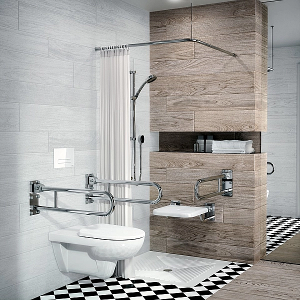 Унітаз підвісний Selnova Comfort безбар'єрне рішення 501.046.00.7 Geberit - Фото - 2