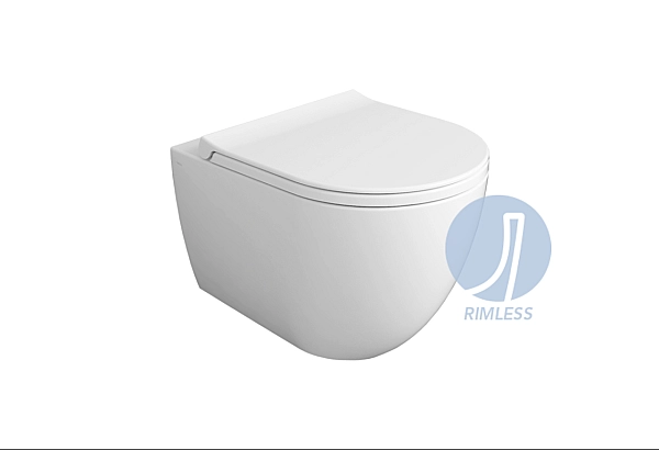 Кришка для унітаза soft-close Vignoni VI006XS Glossy White SIMAS - Фото - 2