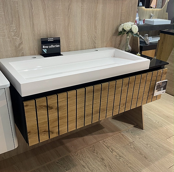 Шафка під умивальник Milos 1000 Fancy Marble - Фото - 2