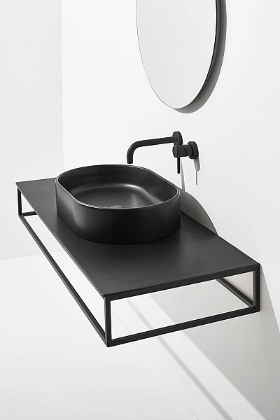 Умивальник 60 FORIU FO02NM Black Matte SIMAS - Фото - 2