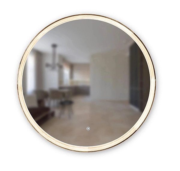 Дзеркало Solar Eclipse LED 80 Natural Oak Luxury Wood