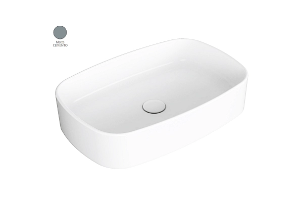 Умивальник 60 FORIU FO04CM Cemento Matte SIMAS