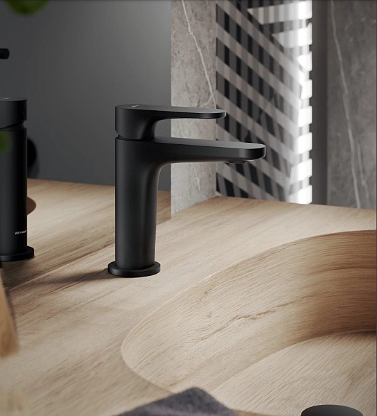 Змішувач для умивальника YOYO Velvet Black YO126118-2BM Nobili - Фото - 2