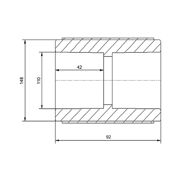Муфта PPR Blue Ocean 110 - Фото - 2