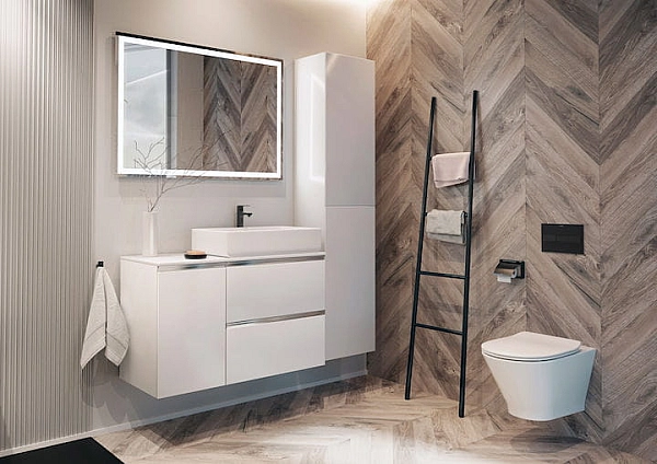 Унітаз підвісний Legacy Rimless з кришкою soft-close A34H0NL000 Roca - Фото - 2