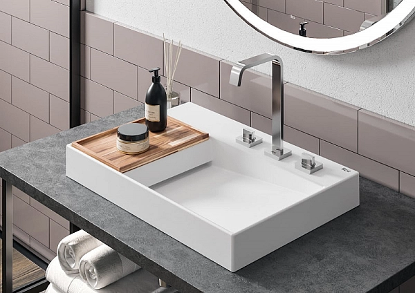 Умивальник Horizon View 600х420 A32727400B Roca - Фото - 2