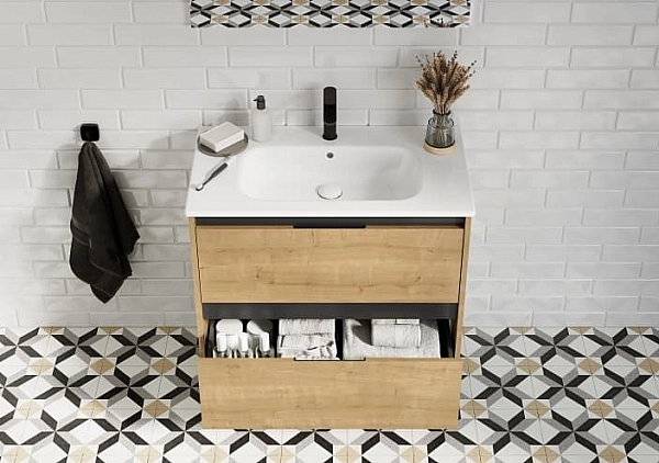 Шафка з умивальником Alpine Unik 800 A852014464 Roca - Фото - 2