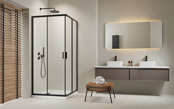 Душова кабіна Alienta С Black 90x90 10239090-54-01 RADAWAY - Фото - 2