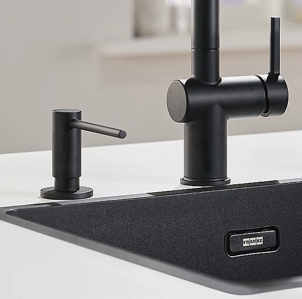 Дозатор для рідких миючих засобів Atlas Neo Індустріальний чорний 112.0717.102 FRANKE - Фото - 2