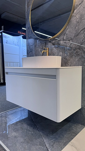 Стільниця 1000 Porto White matt Fancy Marble - Фото - 2