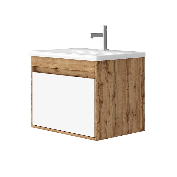 Шафка з умивальником Malta Mlt-65 дуб вотан Juventa