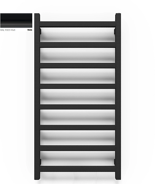 Рушникосушка BL037 1680x500 Ral 9005 mat WLB37168050K9M5E1TS1D Terma