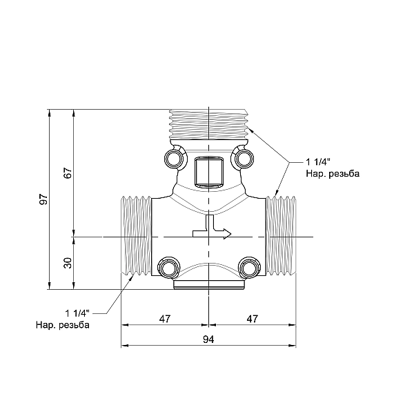 Антиконденсаційний клапан Icma 1" 1/4 ЗР №131 - Фото - 2