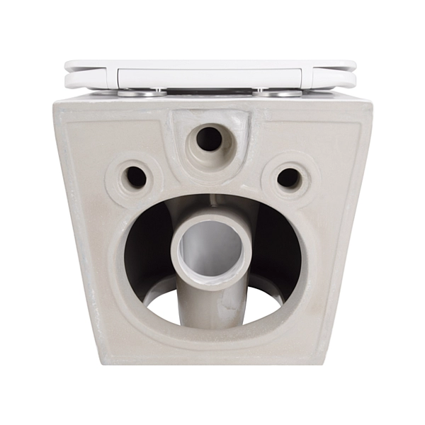 Унітаз підвісний Qtap Robin Ultra Quiet безобідковий з сідінням Soft-close 520x365x365 мм WHITE - Фото - 8