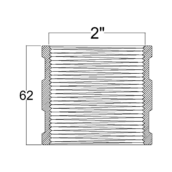 Муфта Thermo Alliance Forte 2" ВВ SF35650 - Фото - 2