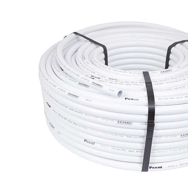 Труба металопластикова PEXAL PERT/AL/PERT 16х2 мм, 100 м SD300W16 - Фото - 3