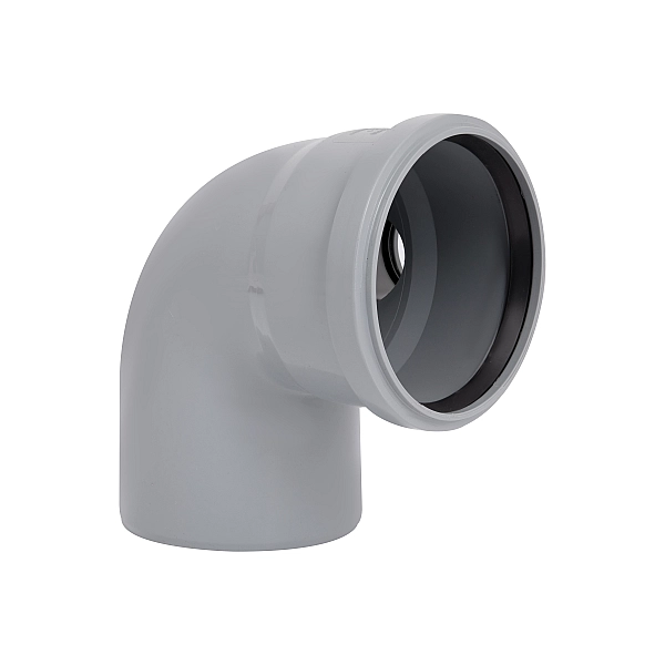 Коліно каналізаційне з відводом TA Sewage 110х110х50, 90°