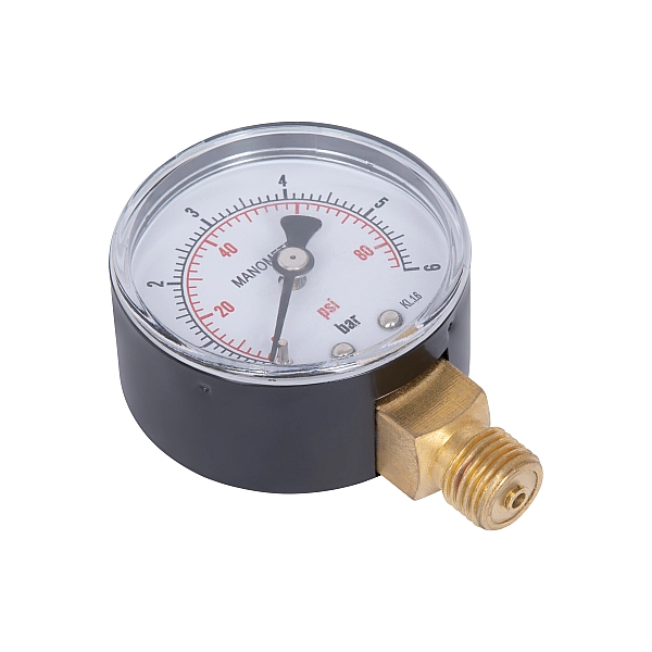 Манометр Thermo Alliance Standart 50 мм 1/4", нижнє підмикання SD1706B - Фото - 5