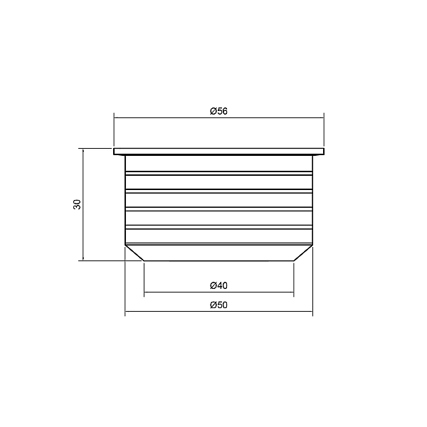 Перехід каналізаційний Sewage 50х40 - Фото - 2