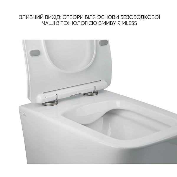 Комплект Qtap Crow 2 в 1: унитаз подвесной Rimless + биде подвесное - Фото - 4