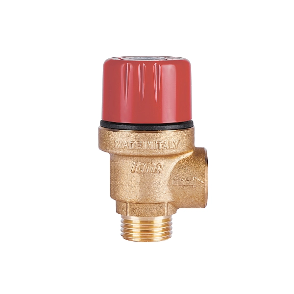 Запобіжний клапан Icma 1/2" ВЗ 2,5 бар №242 - Фото - 3