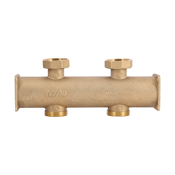 Збірний колектор Icma 1"х1" 1/2 ВЗ з подвійною камерою №785 - Фото - 4