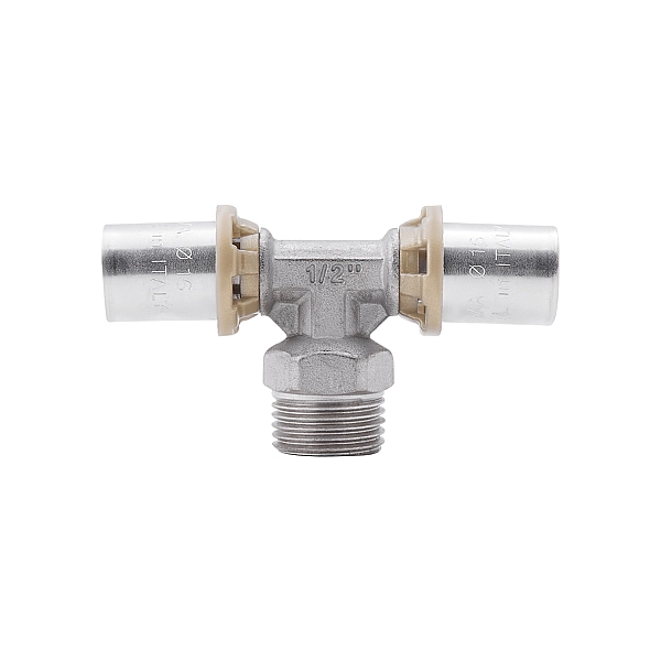 Трійник прес Icma 16х1/2"х16 ЗР №407 - Фото - 3