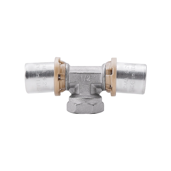 Трійник прес Icma 20х1/2"х20 ВР №408 - Фото - 3