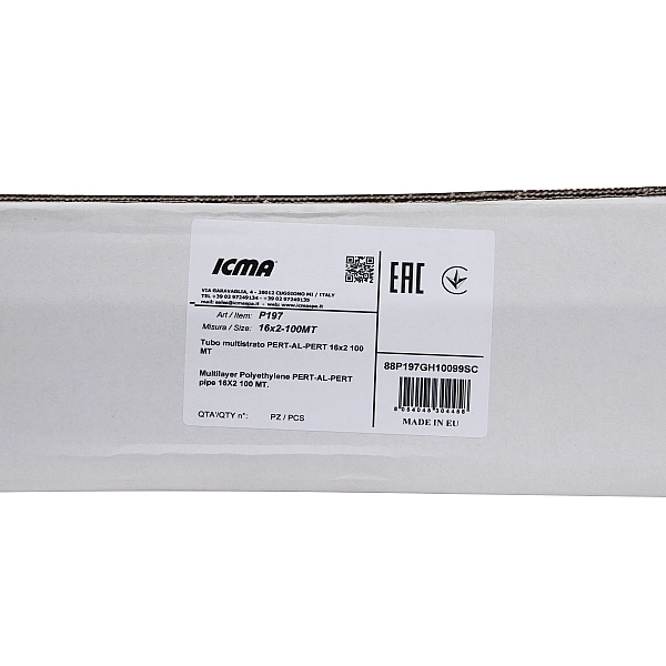 Труба PE-AL-PERT Icma 16х2 мм, 100 м №P197 - Фото - 7