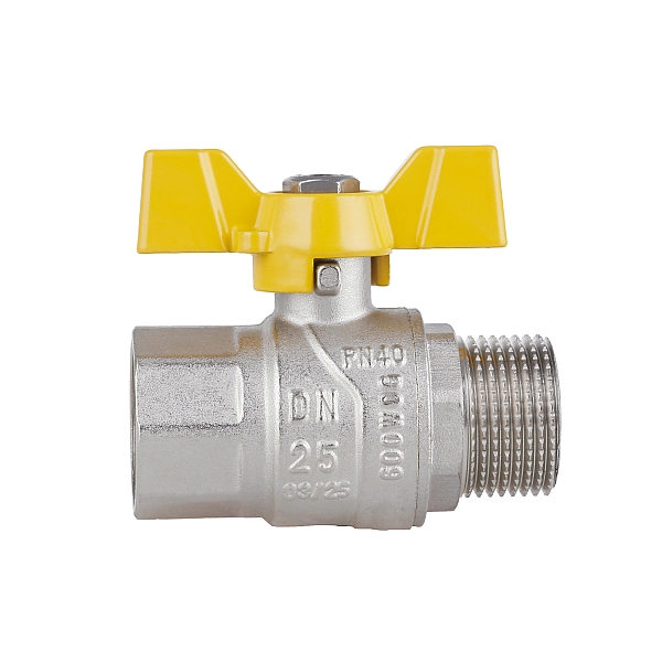 Кран кульовий Thermo Alliance Forte 1" ВЗ для газа (метелик) SF607G25 - Фото - 5