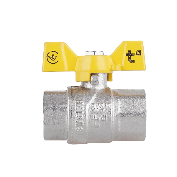 Кран кульовий Thermo Alliance Forte 3/4" ВР для газа (метелик) SF602G20 - Фото - 5