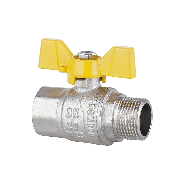 Кран кульовий Thermo Alliance Forte 3/4" ВЗ для газа (метелик) SF607G20 - Фото - 3