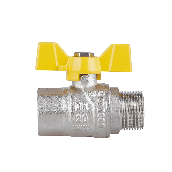 Кран кульовий Thermo Alliance Forte 3/4" ВЗ для газа (метелик) SF607G20 - Фото - 5